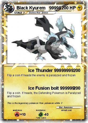 Pokemon Black Kyurem   99999