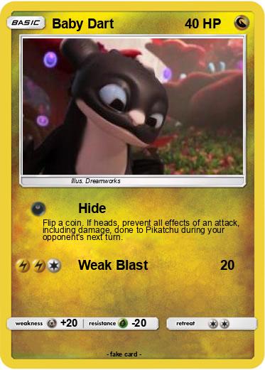 Pokemon Baby Dart