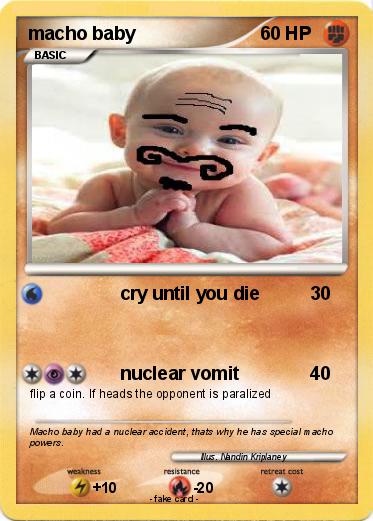 Pokemon macho baby