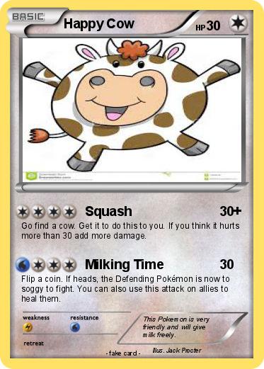 Pokemon Happy Cow