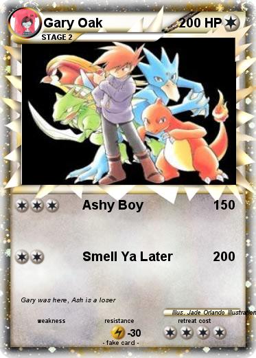 Pokemon Gary Oak