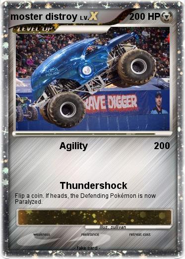 Pokemon moster distroy