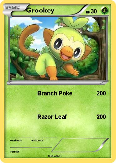 Pokemon Grookey