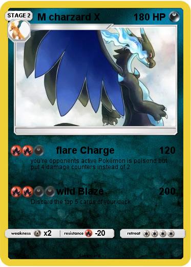 Pokemon M charzard X