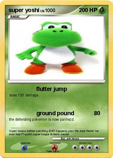 Pokemon super yoshi