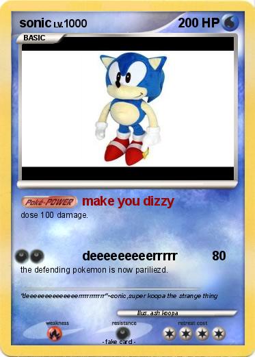 Pokemon sonic