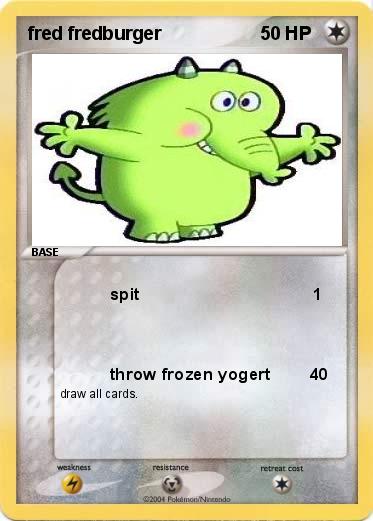 Pokemon fred fredburger