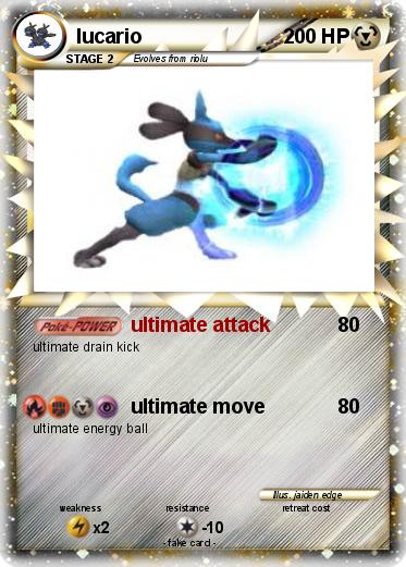 Pokemon lucario