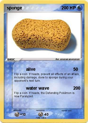 Pokemon sponge