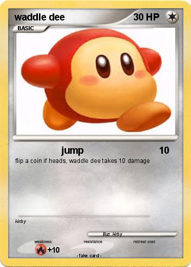 Pokemon waddle dee