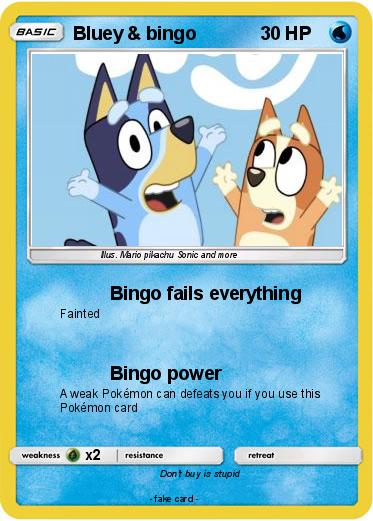 Pokemon Bluey & bingo