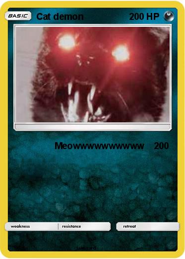 Pokemon Cat demon