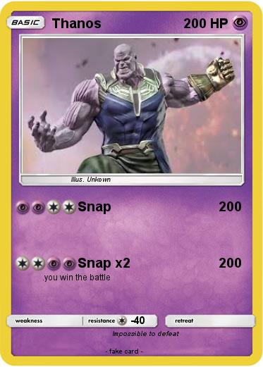 Pokemon Thanos
