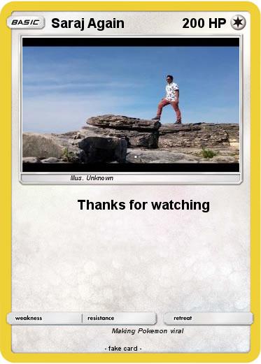 Pokemon Saraj Again