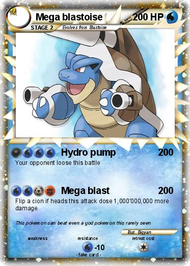 Pokemon Mega blastoise