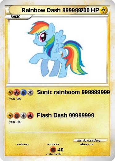 Pokemon Rainbow Dash 999999