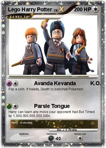 Pokemon Lego Harry Potter