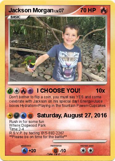 Pokemon Jackson Morgan