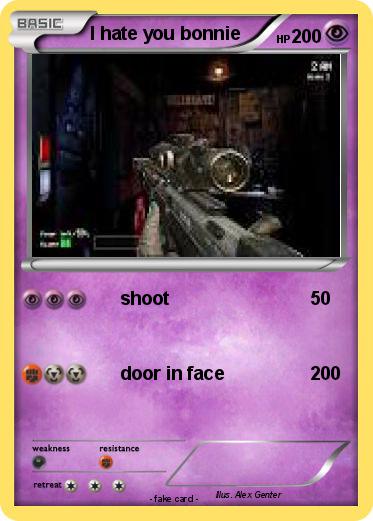 Pokemon I hate you bonnie