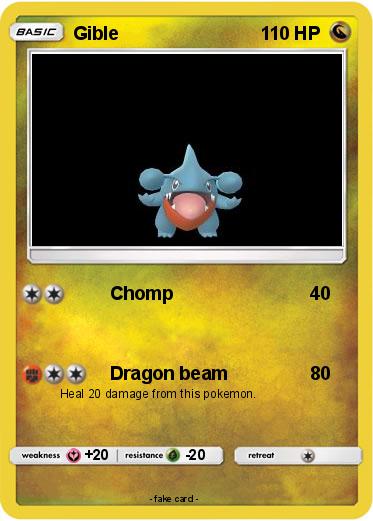 Pokemon Gible