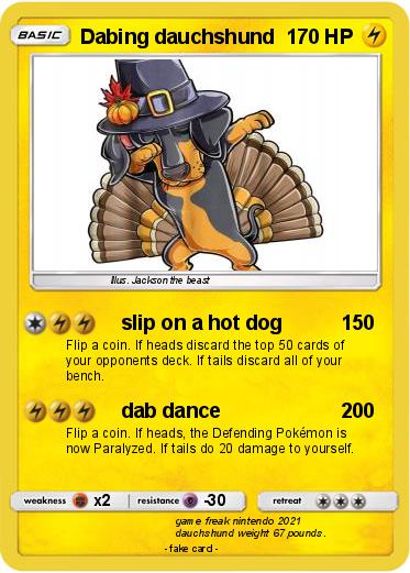 Pokemon Dabing dauchshund