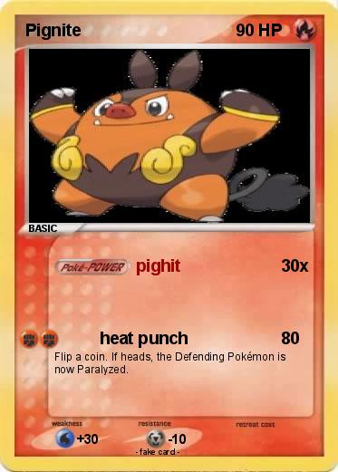 Pokemon Pignite