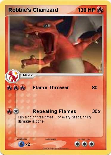 Pokemon Robbie's Charizard