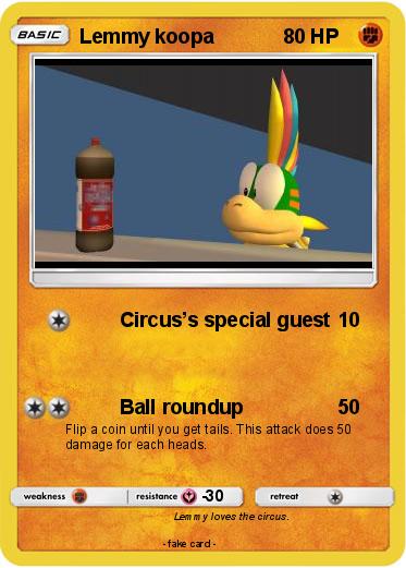 Pokemon Lemmy koopa