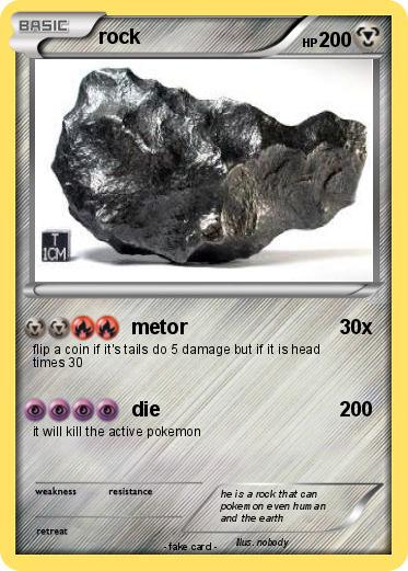 Pokemon rock