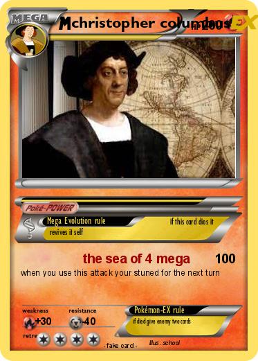 Pokemon christopher columbus