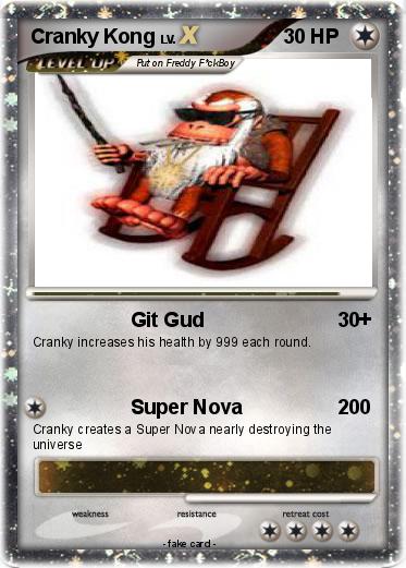 Pokemon Cranky Kong