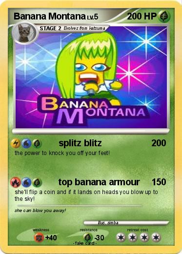 Pokemon Banana Montana
