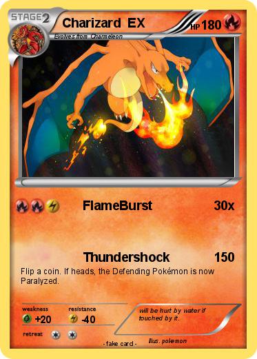 Pokemon Charizard  EX