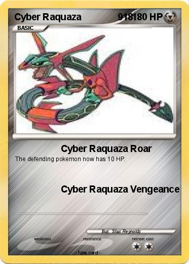 Pokemon Cyber Raquaza              918