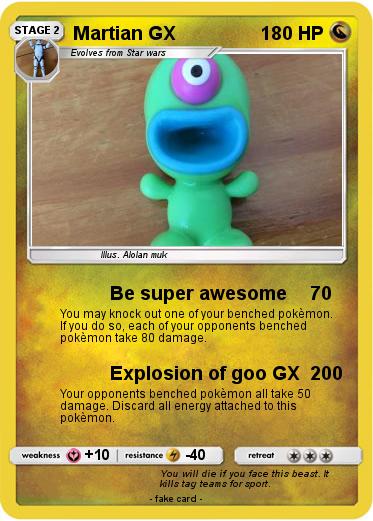 Pokemon Martian GX