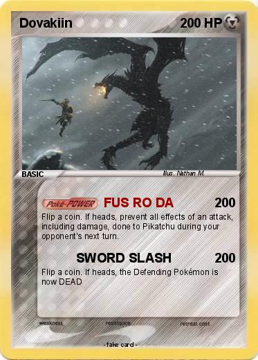 Pokemon Dovakiin