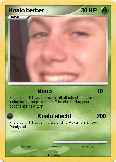 Pokemon Koalo berber