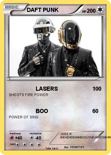 Pokemon DAFT PUNK