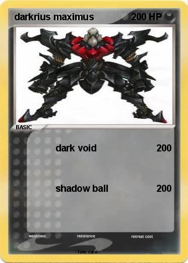 Pokemon darkrius maximus