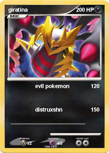 Pokemon giratina