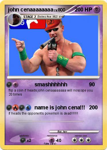 Pokemon john cenaaaaaaaa