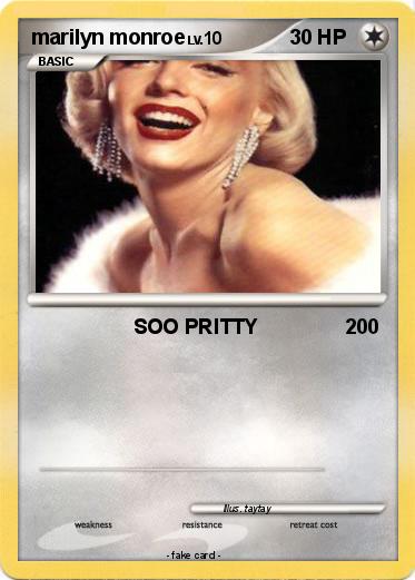 Pokemon marilyn monroe