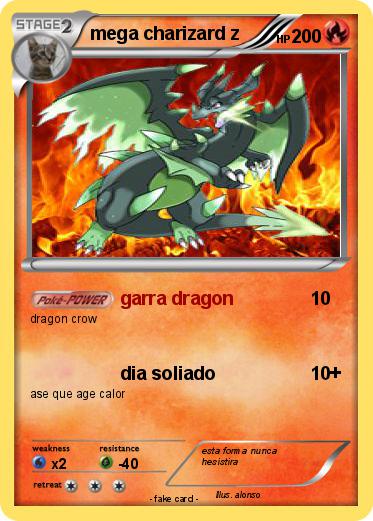 Pokemon mega charizard z