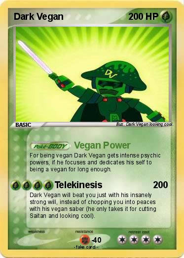 Pokemon Dark Vegan