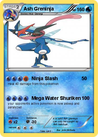 Pokemon Ash Greninja