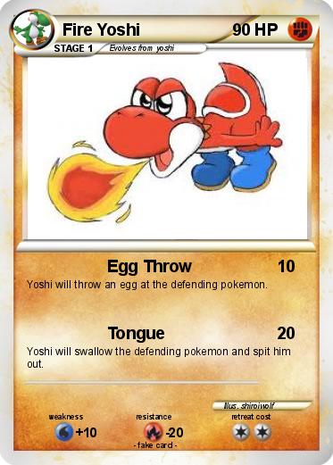 Pokemon Fire Yoshi