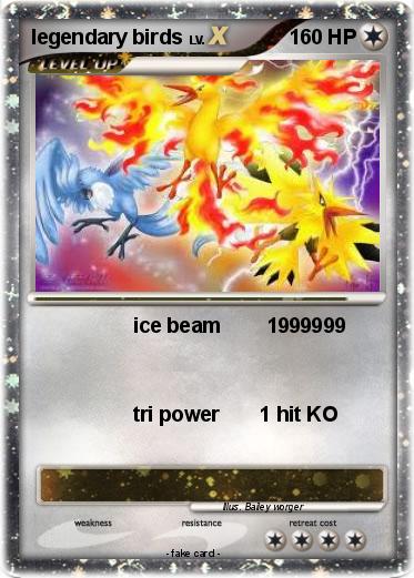 Pokemon legendary birds