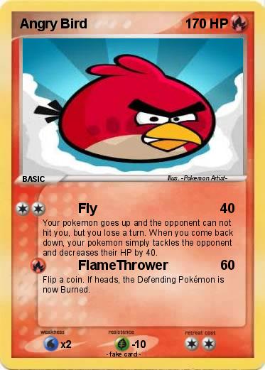 Pokemon Angry Bird
