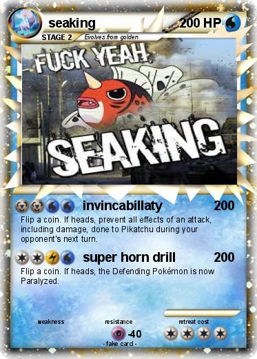 Pokemon seaking
