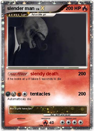 Pokemon slender man